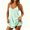 Mint, variant on Sleeveless Women's 2-in-1 Athletic Tennis Golf Dress Sets Active Workout with Shorts