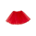 thumbnail image 1 of Qarigey tutú Traje de baile Vestidos de niña Ropa para ocasiones especiales con buen rendimiento Decoración de fiesta para niños Lago azul Prendas para la parte inferior del cuerpo Rojo, 1 of 6