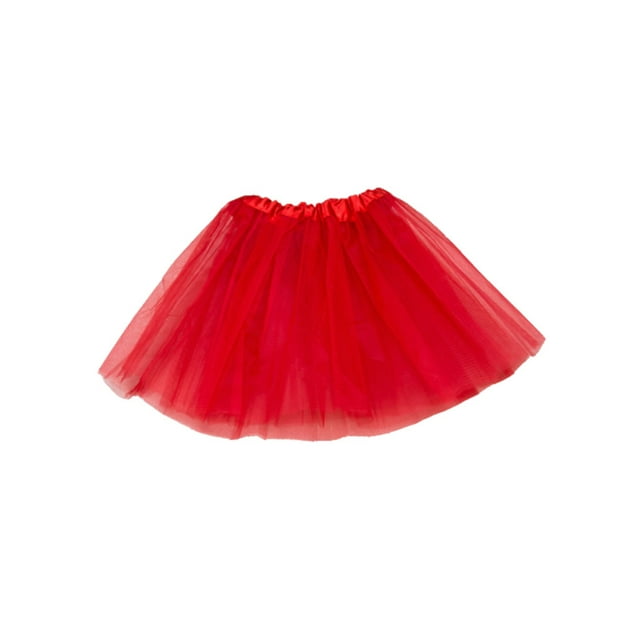 Qarigey tutú Traje de baile Vestidos de niña Ropa para ocasiones especiales con buen rendimiento Decoración de fiesta para niños Lago azul Prendas para la parte inferior del cuerpo Rojo