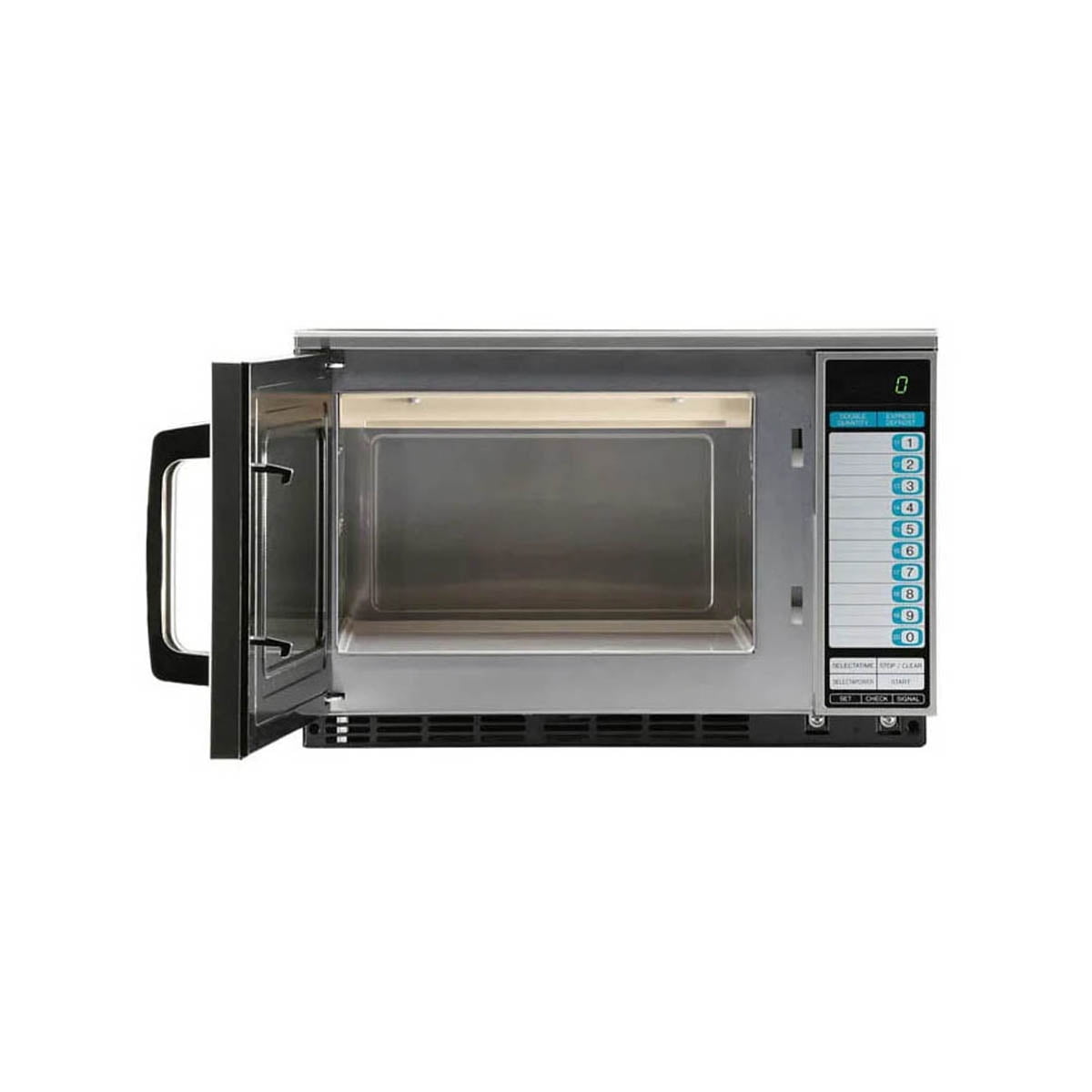 Sharp R-25JTF 2100W Heavy Duty Commercial Microwave Oven,Stainless Steel Door
