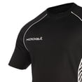 thumbnail image 2 of KooGa - Camiseta de manga corta para rugby para niños (Blanco/Negro), 2 of 3