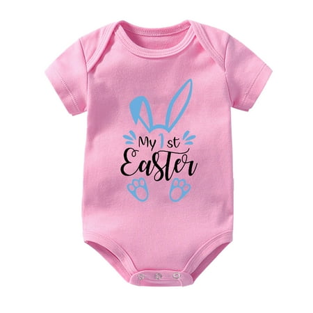 

Aayomet Winter Rompers Baby Boy Funny Slogan Super Soft Cotton Comfy Baby Short Sleeve Bodysuit WH1 6-12 Months