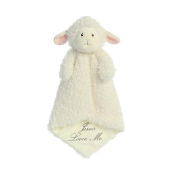 ebba - Large White Blessing Lamb - 16" Luvster - Playful Baby Stuffed Animal