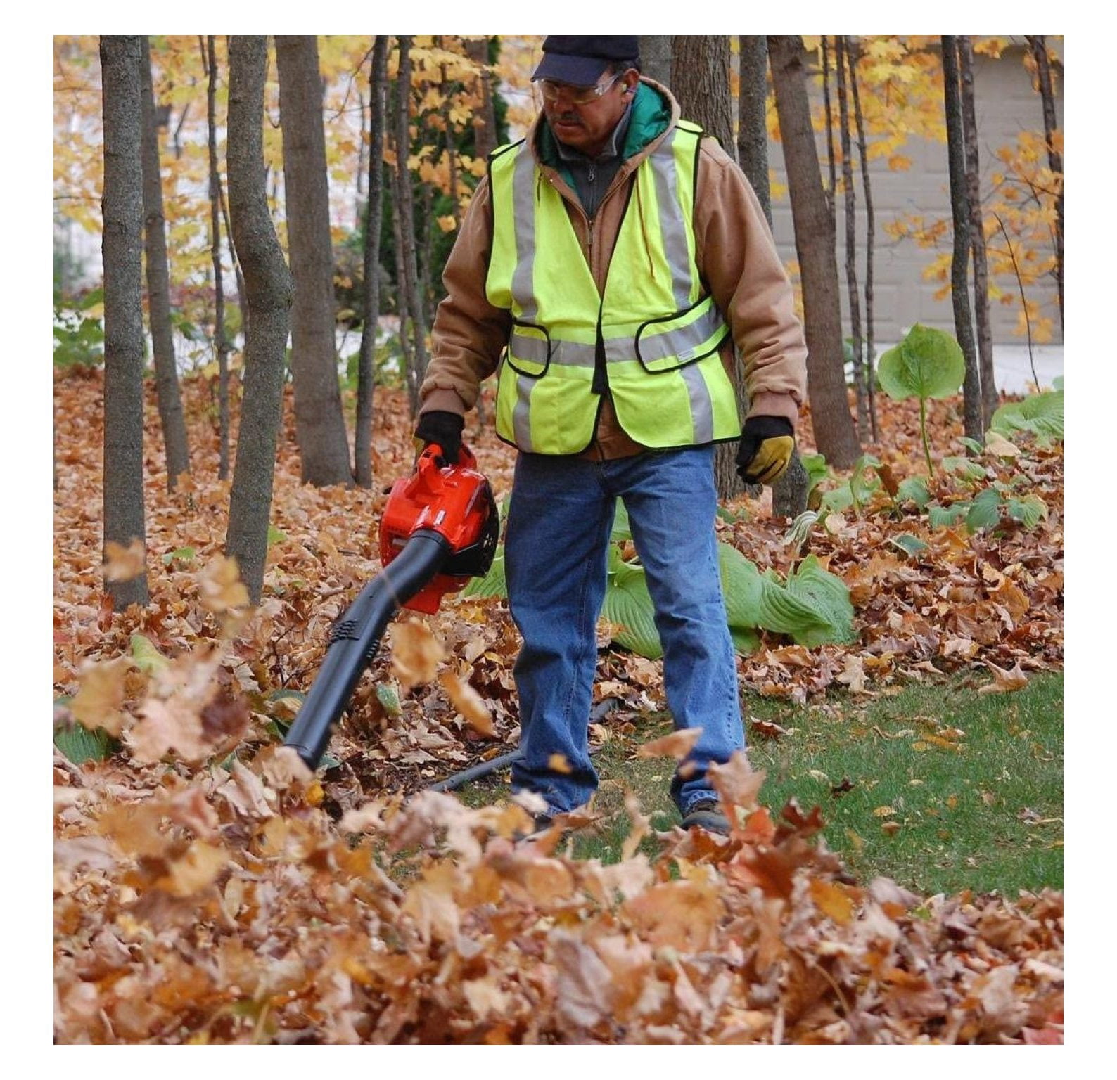 Echo PB-2520 170 MPH 453 CFM 25.4 cc Gas Engine Heavy Duty Durable Handheld Light Weight Leaf Blower
