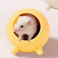 thumbnail image 5 of Visland House Semi-closed Keep Warm Burrowing Comfortable Hamster House Large Hideout for Hedgehog Chinchilla Bear Dragon nest Hamster Accessories, 5 of 5