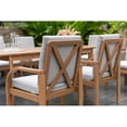 thumbnail image 5 of Berry 9Pc Outdoor Patio FSC Wood Dining Set With Cushions, 5 of 12