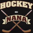 thumbnail image 3 of CafePress - Hockey Nana Women's Dark T Shirt - Women's Traditional Fit Dark T-Shirt, 3 of 4