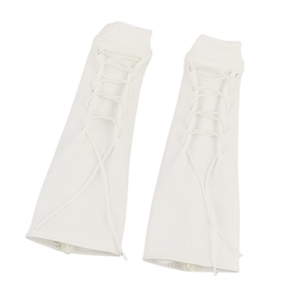 Calcetines holgados para muñecas en miniatura 1/6, accesorio elegante, regalo multifuncional. Blanco Blanco
