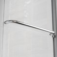 thumbnail image 5 of Elegant  Bathtub Sliding Shower Door 60" W x 62" H with 1/4'' in Tempered Glass Tub Door Chrome Finish Chrome Finish, 5 of 5