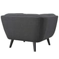 thumbnail image 4 of Modway Bestow 2 Piece Upholstered Fabric Armchair Set in Gray, 4 of 5