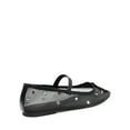 thumbnail image 3 of **Dream Pairs Women’s Rhinestone Ballet Flats – Slip-On Flats with Elastic Strap & Bow Detail**, 3 of 8