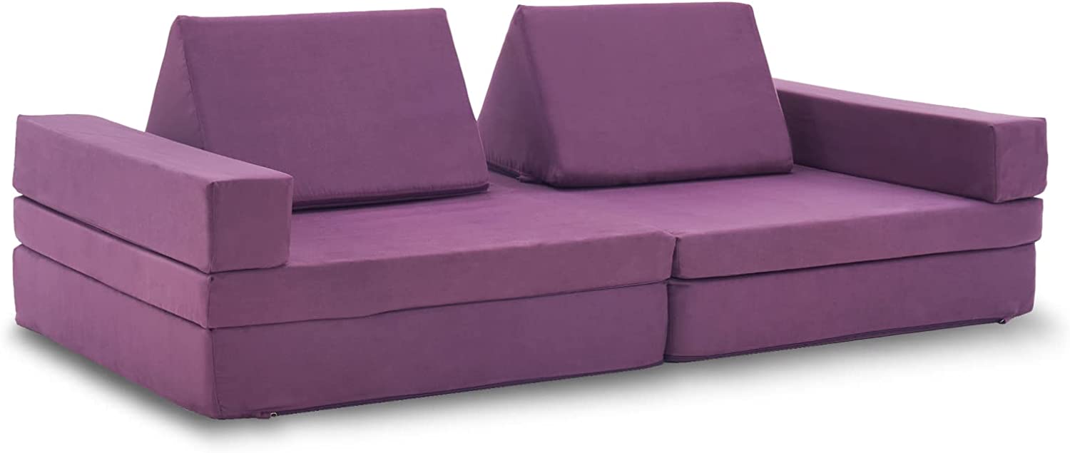 Jela PlayCouchSofa for Kids 6pcs Play Set KidsCouchFort, Kids