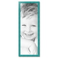thumbnail image 2 of ArtToFrames 16" x 46" Turquoise Picture Frame, 16x46 inch Blue Wood Poster Frame (WOM-4588), 2 of 8