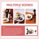 thumbnail image 3 of FELTECHELECTR 2 juegos de minicasas, comida y bebida, modelo en miniatura, comida de imitación, juguete, minidecoración de cocina, 3 of 6