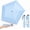 Blue, variant on Japan Pencil Umbrella, Japanese Ultra Light Mini Travel Umbrella with Upf 50+ Sun Protection, Compact Folding Pocket Parasol for Rain, Backpack, Handbag, Commute, Beach, Hiking, Outdoor Use