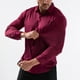 thumbnail image 1 of pstuiky camisas de manga larga para hombre, Camisa informal de manga larga con botones y elástico para hombre tops de invierno para hombre m, 1 of 9