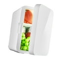 thumbnail image 1 of Refrigerador compacto, mini refrigerador de 8 litros, refrigerador pequeño y elegante, puerta y congelador, rendimiento confiable, 1 of 8
