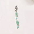 thumbnail image 2 of Yoyauz Colorful Natural Stone Pendant Hair Ornament Braided Jewelry Long Hair Lock Accessories Alloy Spiral Coil Hair Clip Metal Hair Pin Decoration Women's Jewelry Hair Ring Braided Hair Accessories, 2 of 7