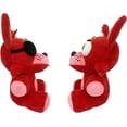 thumbnail image 4 of Foxy Plush - Rojo, Negro - Juguete de peluche nocturno, animal de peluche, regalos para niños, niñas, 7"   JM, 4 of 6