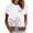 C103 White, variant on CONZONE 250Th Anniversary Usa Womens Summer Tops Short Sleeve Independence Day Graphic T-Shirts For Women Crew Neck Loose Fourth Of July Womens T Shirts