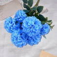 thumbnail image 6 of Tall Artificial Flowers, Blue Plastic Floral Stems, Home Decoration Accent, Realistic Fake Blooms, Waterproof Non-Fade Display, Office Wedding Decor, 6 of 6