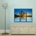 thumbnail image 3 of IDEA4WALL Wall Murals for Bedroom Fake Window Beach Blue Window Removable Wallpaper Peel and Stick Wall Stickers - 36x48 inches, 3 of 4