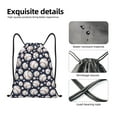 thumbnail image 4 of Gaeub Sac à Dos à Cordon Mignon Sac de Sport Sac de Gym Robuste pour Hommes Femmes-Moyen, 4 of 6