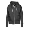 thumbnail image 2 of Women's Levelwear Black Atlanta Braves Gardinia Nightfall Full-Zip Hoodie, 2 of 3