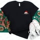 thumbnail image 1 of Camisetas de gato con sombrero de Navidad Kawaii para mujer, Tops de fiesta de Navidad, ropa de calle Harajuku, camisetas casuales de manga corta, ropa femenina, 1 of 5