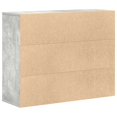 thumbnail image 4 of vidaXL Sideboard Concrete Grey 88x30x70 cm Engineered Wood, 4 of 5