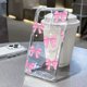 thumbnail image 3 of Funda de teléfono con flores transparentes para iPhone 11, funda para iPhone 13, 12, 14, 16, 15 Pro Max, XR, XS, X, 7, 8 SE, funda estética floral, 3 of 5