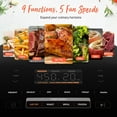 thumbnail image 2 of 9-in-1 TurboBlaze Air Fryer 6 Qt, Premium Ceramic Coating, 90°–450°F, Precise Heating for Even Results, Air Fry, Roast, Bake, Broil, Dry, Frozen, Proof, Reheat, Keep Warm, 120V, 2 of 7
