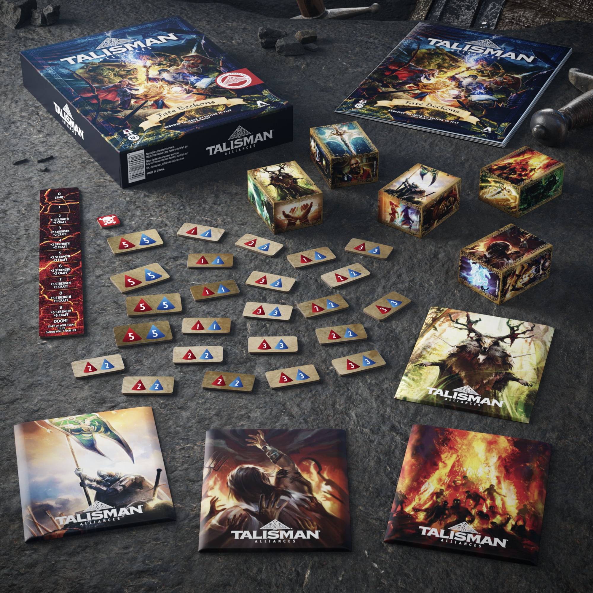 Talisman Alliances: Fate Beckons Board Game Expansion, 12+ (Requires Talisman 5th Edition to Play)