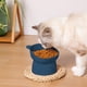 thumbnail image 5 of Plato De Plástico Para Gatos Comedero para gatos de gran capacidad (13 x 12,7 x 10,3 cm), Rkxzt, 5 of 8