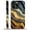 Abstract Dark Tone Color Sand, variant on Punmada Compatible with iPhone 16 Plus Glossy Case For Girl Boy Full Body Protective Hard Shell Esthetics Pattern Stained Glass Mushrooms Butterfly Dragonfly