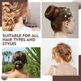 thumbnail image 6 of GIRACOA 333 Pcs Dance Hair Accessories Kit, Dance Stuff with 100 U-shaped Pins, 100 Bobby Pins, 120 Elastic Rubber Bands, 10 Invisible Hair Nets, 3 Hair Combs, for Dance Fix Wigs Hair and Bun, 6 of 7