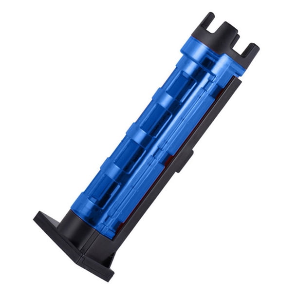 Soidarity Soporte para caña, dispositivo de inserción Vertical ajustable para balsa, exhibición de poste, organizador de barril de pesca, estante de Pescar Azul Soidarity OD022459-03