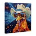 thumbnail image 3 of Stupell Industries Rustic Lodge Cowboy Chicken with Stars Canvas Art, 24 x 24, by Ivan Guaderrama, 3 of 8