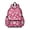 Daisy Pioneer Flower-1, variant on Daisy Pioneer Flower Black Pattern Backpack for School, Cute School Bag with Adjustable Shoulder Straps and Padded Back, 13.4"x11"x4.7"