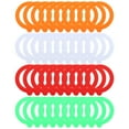thumbnail image 3 of for Glass Clip Top Jars Replacement Silicone Leak-proof Seals Mason Jar Gaskets Sealing Rings Rings ORANGE, 3 of 8