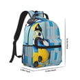 thumbnail image 2 of Xecao French Bulldog Dog in a Bathtub Travel Backpack: A spacious, stylish computer backpack ideal for men and women, perfect for college, school, or daily travels, 2 of 6