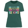 thumbnail image 3 of Anbech Be Kind Shirts In a World Where You Can Be Anything Kindness Shirt Women Casual Teacher Inspirational Tee Top, 3 of 8