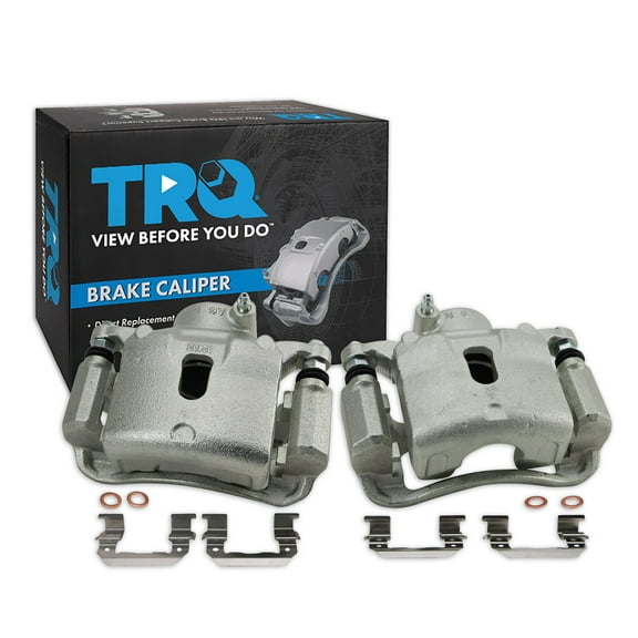 TRQ Front Brake Caliper Set Compatible with 2013-2016 Hyundai Veloster
