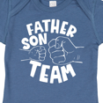 thumbnail image 4 of Inktastic Father's Day Father Son Team Parent Child Fist Bump Boys or Girls Baby Bodysuit, 4 of 5