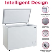 Frigidaire 10.3 Cu Ft Chest Freezer, White Garage Ready Deep Freezer for Basement, Kitchen, Bulk Food Storage