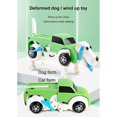 thumbnail image 5 of Coche de juguete Wind-up Clockwork Dog Transform Dinosaur para niños, 5 of 5