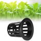 thumbnail image 1 of 10 unids/set de taza de cesta hidropónica de plástico transpirable para jardín, balcón, plantación (negro), 1 of 5