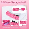 thumbnail image 1 of 2 fundas protectoras para cuchillas de patines de hielo, fundas protectoras para cuchillas de hockey, protectores para patines artísticos deportivos. Rosa, 1 of 8