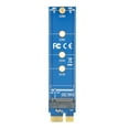 thumbnail image 2 of Durable SSD ABS NVME Adapter Card, Blue Riser Card, For PCI-E To NGFF M.2 Hard Drive Computer, 2 of 8