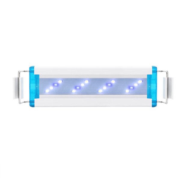 Wdftyju Lámpara de cultivo de plantas acuáticas para pecera, súper delgada, azul, blanca, resistente al agua, Clip de luz Wdftyju 4jx9mn6la4va8qa6D01